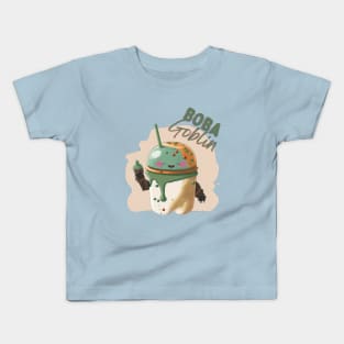 Boba Goblin Kids T-Shirt